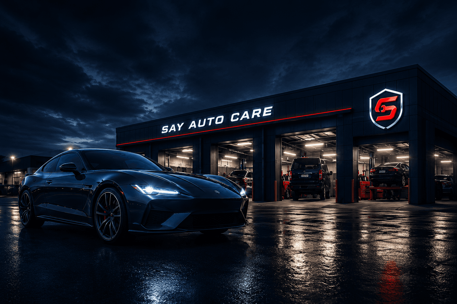 SAY Auto Care workshop preview